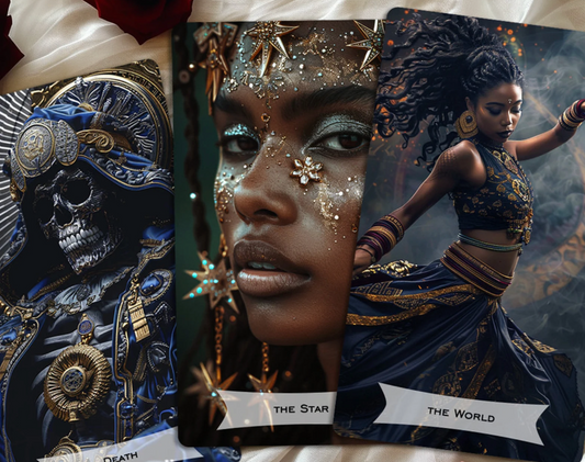 222 Goddess Offering 9 Card